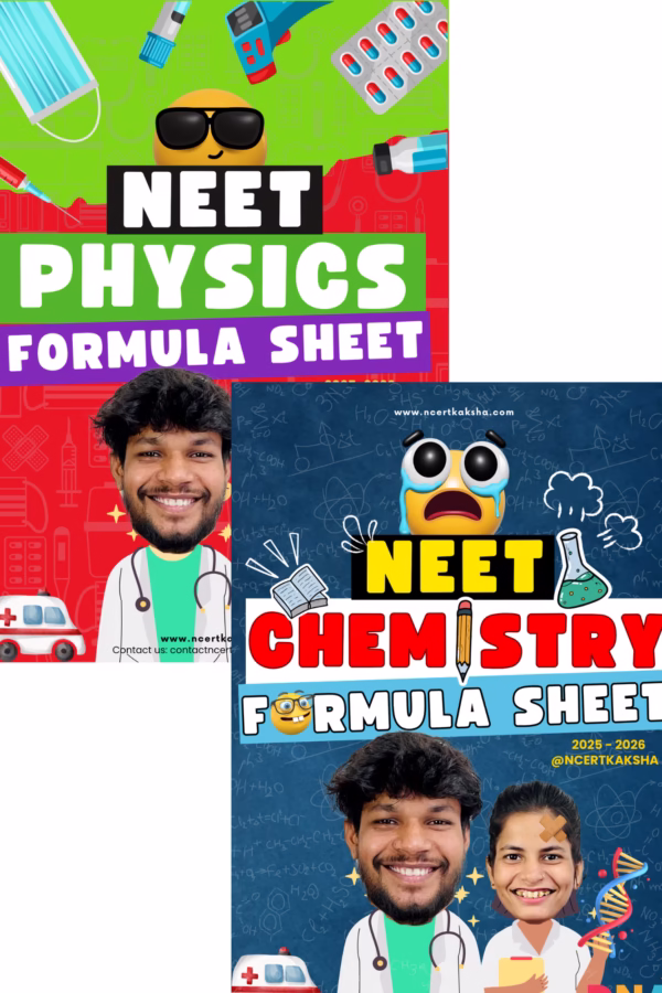 NEET 2026 Physics Formula Sheet (The Best: Fastest way to Revise Physics) | Digital Handwritten Notes - Phy + Chem