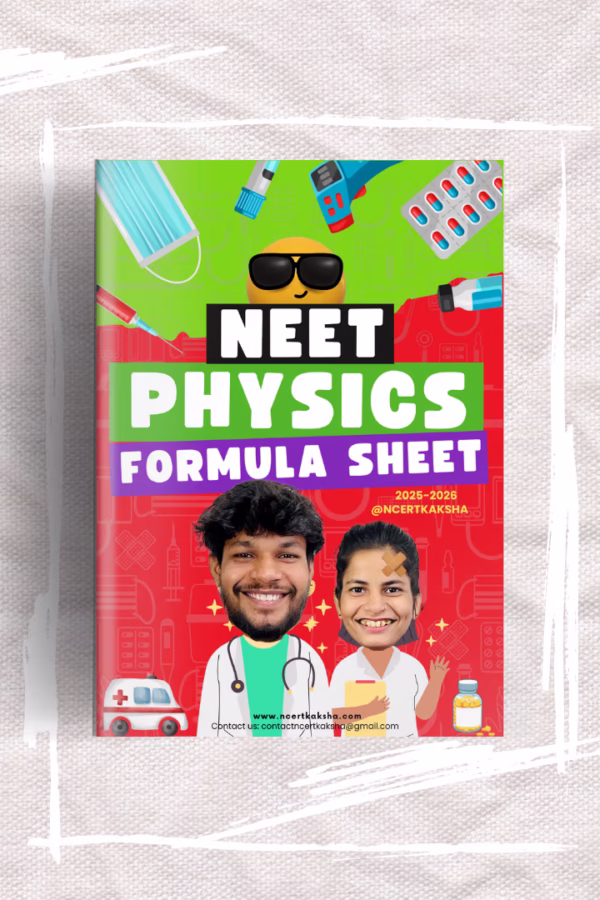 Printed Neet Physics Formula Sheet