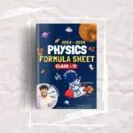 Printed Class 11 Physics Formula Sheet / Book