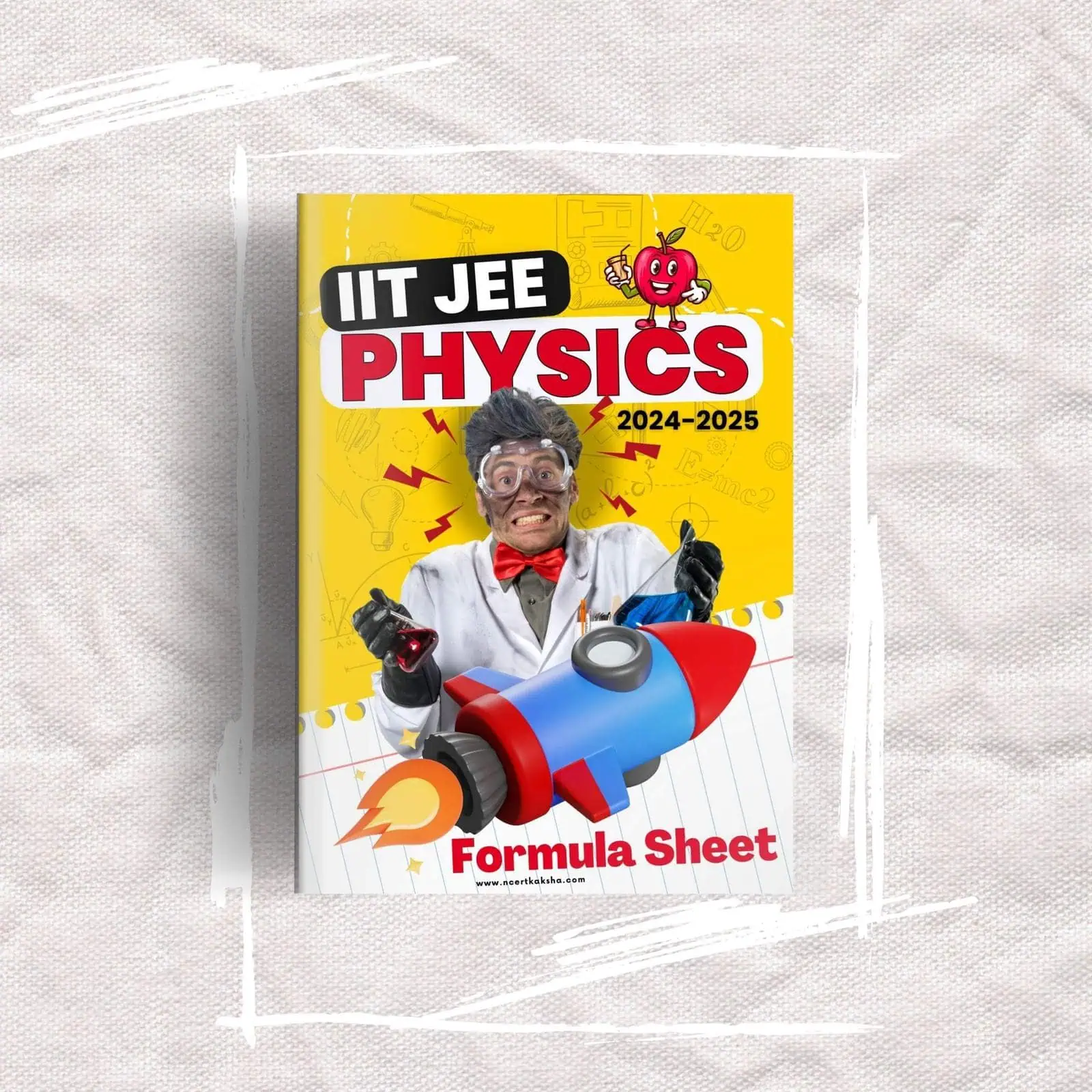 Printed IIT JEE 2025 Physics Formula Sheet | Handwritten notes