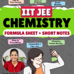 IIT Jee 2026 Chemistry Formula Sheet + Short Notes (Fastest way to Revise Chemistry) | Digital Handwritten Notes