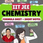 IIT Jee 2025 Chemistry Formula Sheet + Short Notes (Fastest way to Revise Chemistry) | Digital Handwritten Notes