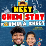 NEET 2026 Chemistry Formula Sheet + Short Notes (The Best: Fastest way to Revise Chemistry) | Digital Handwritten Notes