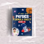 Printed Class 12 Physics Formula Sheet / Book | Class 12 Physics Topper's Notes